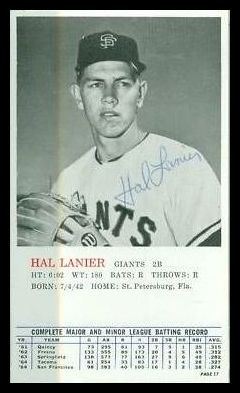 1964 Topps Rookie All Star Lanier